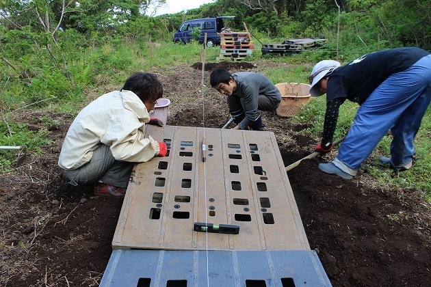 小屋土台作り 八丈島ドロップスブログ 公式